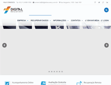 Tablet Screenshot of digitalrecovery.com.br